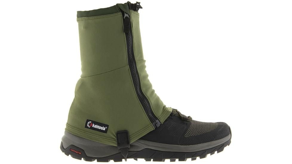 Kahtoola RENA Mid Gaiters, Ponderosa Green, Large/Extra Large, KT11012