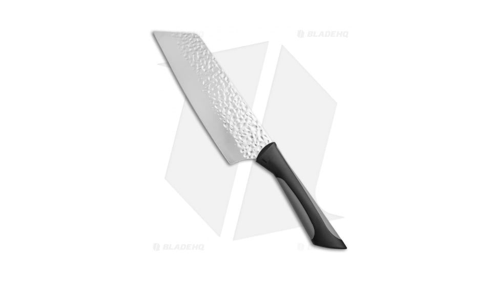 kai housewares Luna Asian Utility Kitchen Knives, 6.50in, Stainless Steel, Wharncliffe Blade, Polymer Black/Gray Handle, Gray/Black/Gray, 12.00in, BHQ-50044