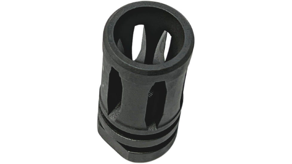 KAK Industry A1 Flash Hider, 556NATO, Fits AR-15, 1/2x28, Phosphate Finish, Black, 410-1702-015