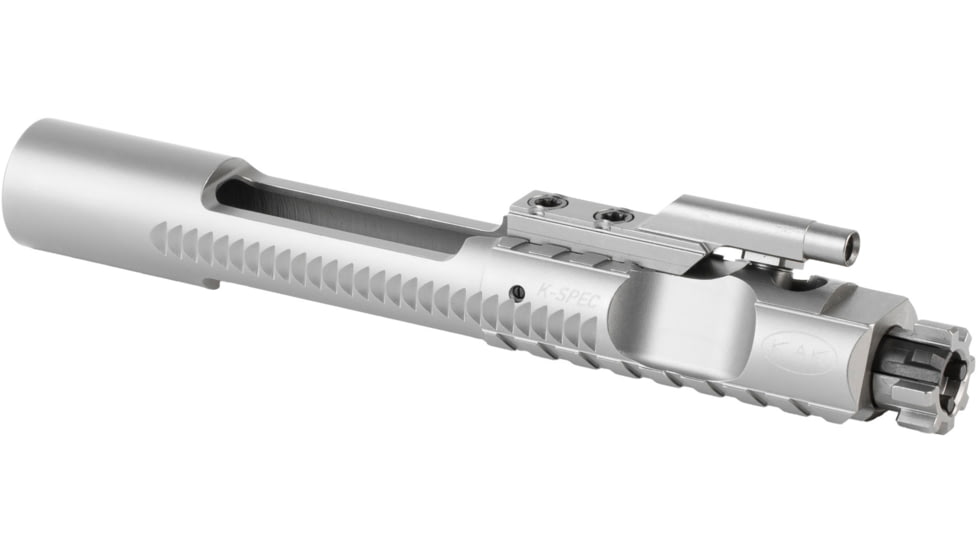 KAK Industry K-SPEC Enhanced AR-15 5.56mm/.300 AAC Blackout Bolt Carrier Group, 9310 Steel, NP3, Silver, 425-0506-003