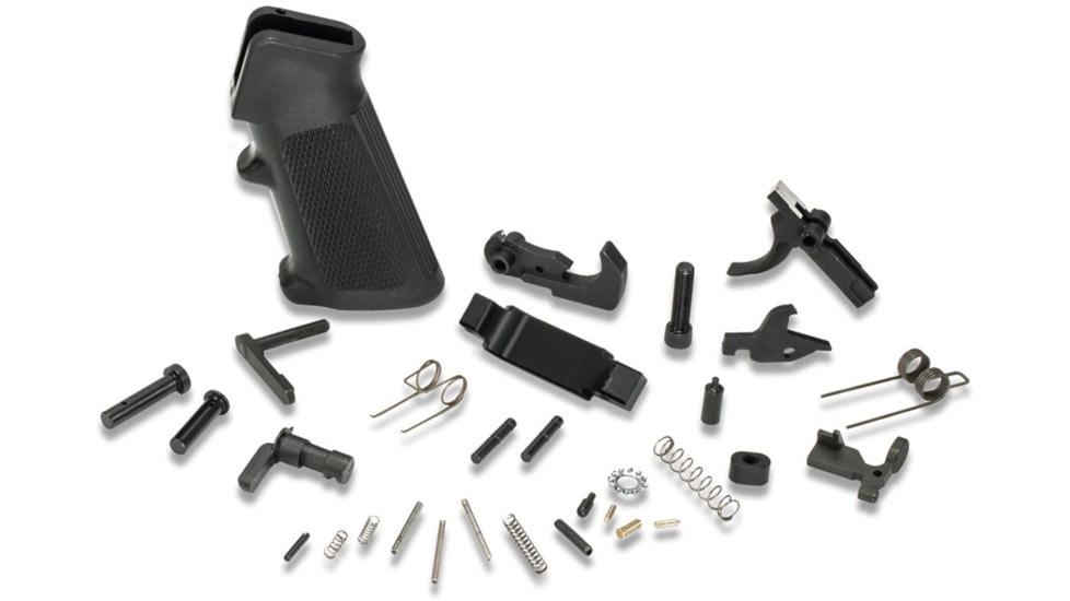 KAK Industry Lower Parts Kit, For AR-15, Black 506-1015-007