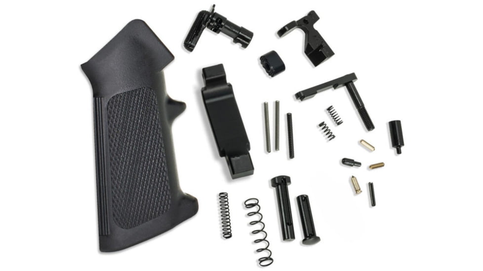KAK Industry Lower Parts Kit, For AR-15, Black, Does Not Include Fire Control Group 506-1015-009