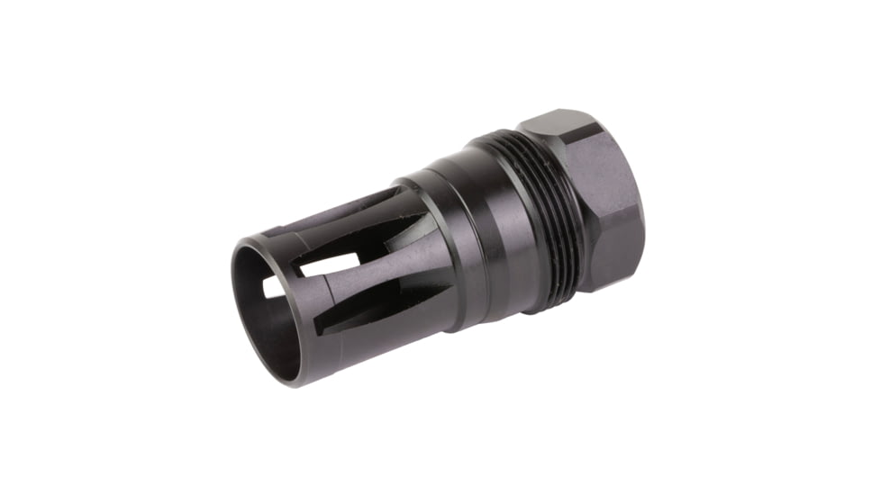 KAK Industry Plan B A2 Flash Hider, 7.62x51mm NATO, 5/8x24, Nitride, Black, 411-2103-006