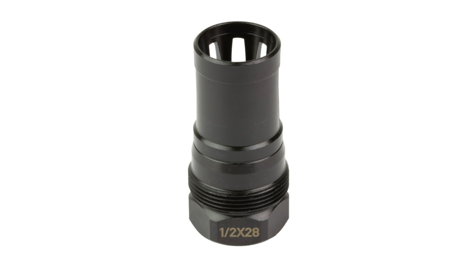 KAK Industry Plan B A2 Flash Hider, 5.56x45mm NATO, 1/2X28, Nitride Finish, Black, 410-2103-003