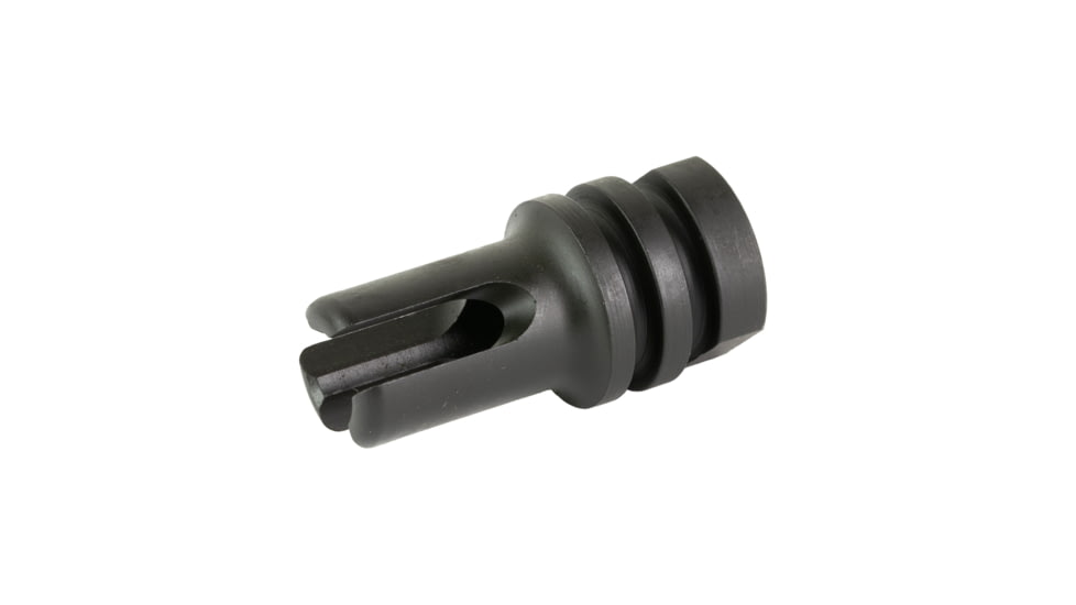 KAK Industry Retro Duckbill, Flash Hider, 556NATO, 1/2x28, Fits AR-15, Phosphate Finish, 1/2x28, Black, 1-2-28-DUCKBILL