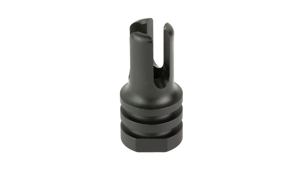 KAK Industry Retro Duckbill, Flash Hider, 556NATO, 1/2x28, Fits AR-15, Phosphate Finish, 1/2x28, Black, 1-2-28-DUCKBILL
