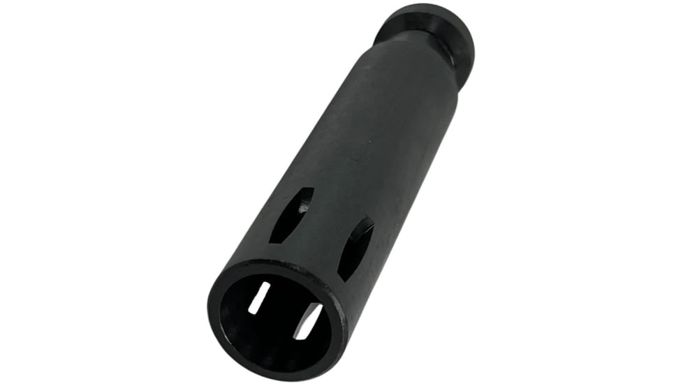 KAK Industry XM177, Flash Hider, 556NATO, Fits AR-15, 1/2x28, Phosphate Finish, Clone Correct, 1/2x28, Black, 411-1702-009