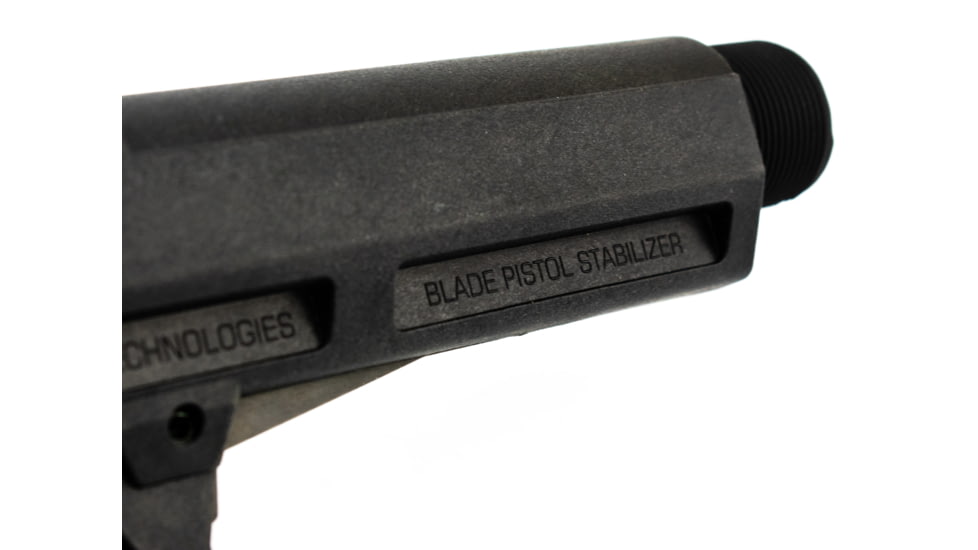 KAK Shockwave 2.0 Blade Stabilizer Brace w/Buffer Tube, Black, SHOCKWAVE-2.0-BLD-TUBE-BLK