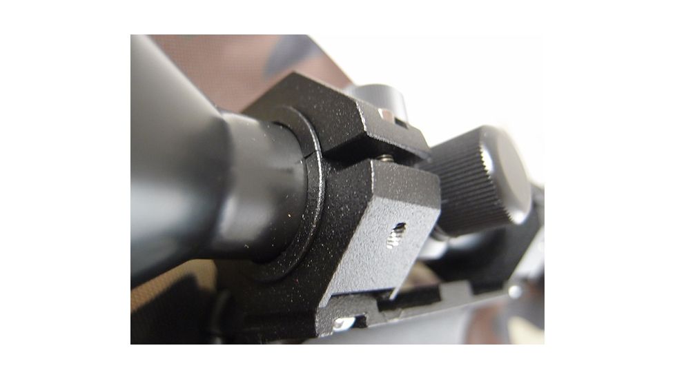 Kalinka Optics KOM 1.2-6x24, SFP Illuminated LD Reticle Rifle Scope, 65mm Universal AK and SVD Mount, Black, GSKOM12624LDP65