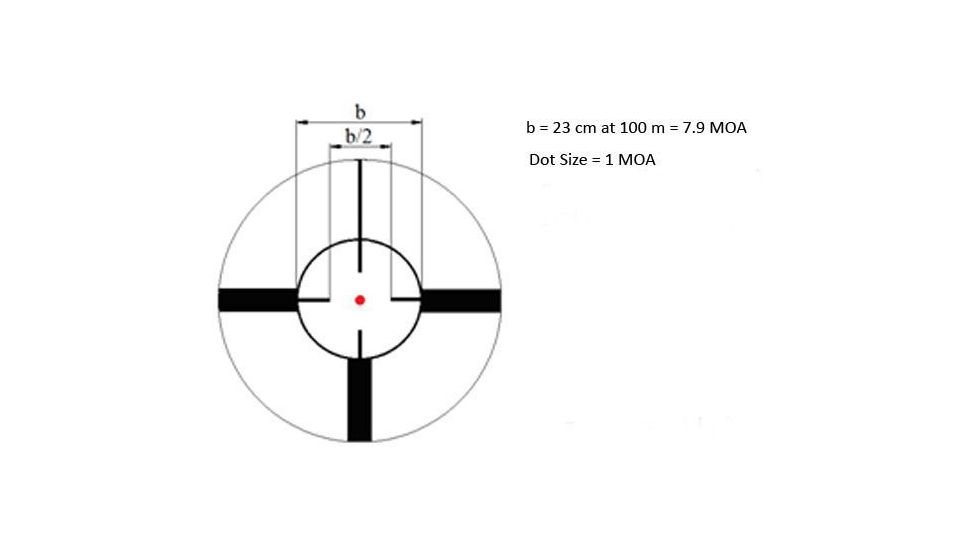 Kalinka Optics KOM 10x42 Illuminated LD Reticle Rifle Scope, Side Parallax, 65mm Universal AK and SVD Mount, Black, GSKOM1042LD65