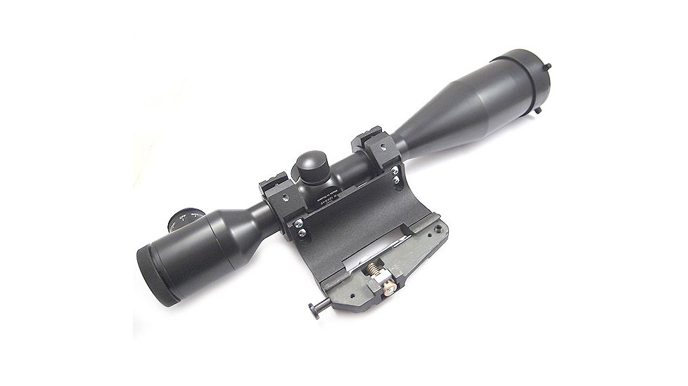 Kalinka Optics KOM 12x50, Illuminated 1000m Rifle Scope, Side Parallax, 47mm Universal SVD Mount, Black, GSKOM1250LP47