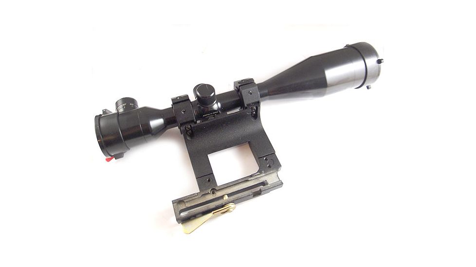 Kalinka Optics KOM 12x50 Illuminated 1000m Rifle Scope, Side Parallax, 65 mm Side Mount, VEPR Edition, Black, GSKOM1250LP65V