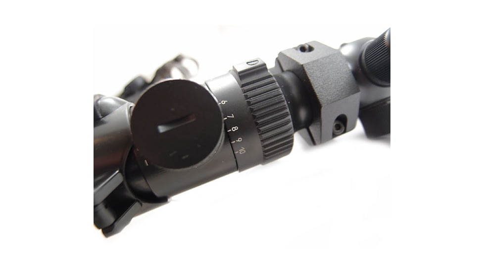 Kalinka Optics KOM 2-10x48 Illuminated LS Reticle Rifle Scope, 47mm Universal SVD Mount, Black, GSKOM21048LS47