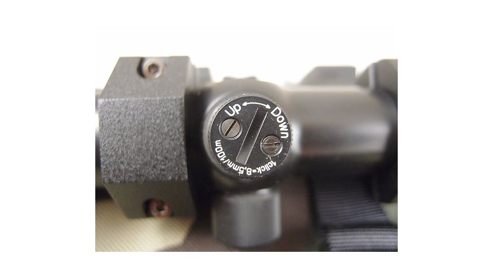 Kalinka Optics KOM 2-10x48 Illuminated LS Reticle Rifle Scope, 59mm Universal AK and SVD Mount, Black, GSKOM21048LS59