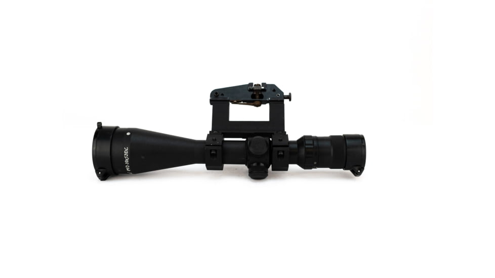 Kalinka Optics KOM 2-10x52 Illuminated 1000m Reticle Rifle Scope, 65mm Universal AK and SVD Mount, Black, GSKOM21052LP65