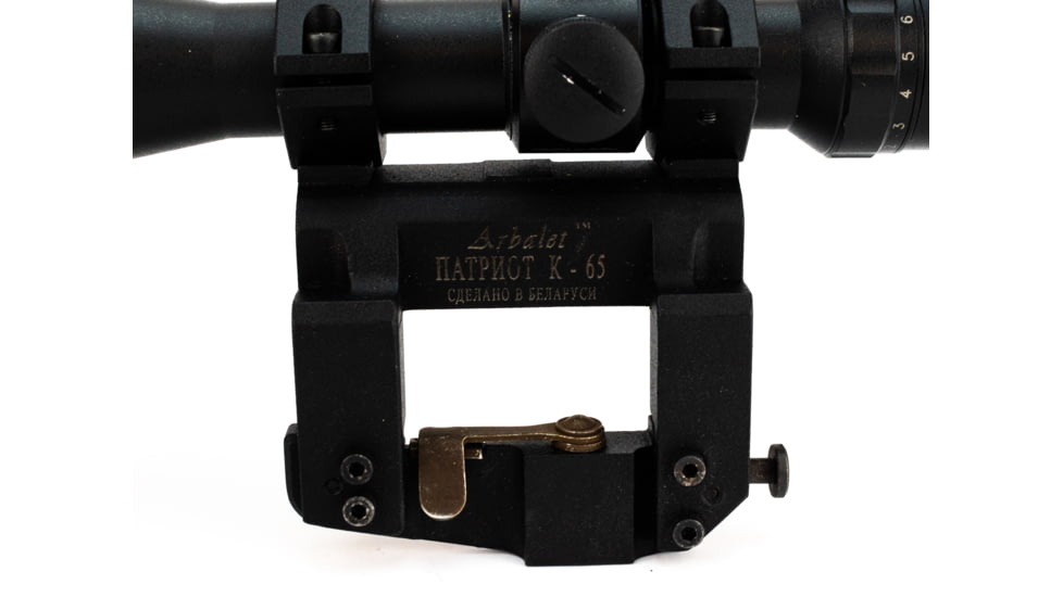 Kalinka Optics KOM 2-10x52 Illuminated 1000m Reticle Rifle Scope, 65mm Universal AK and SVD Mount, Black, GSKOM21052LP65