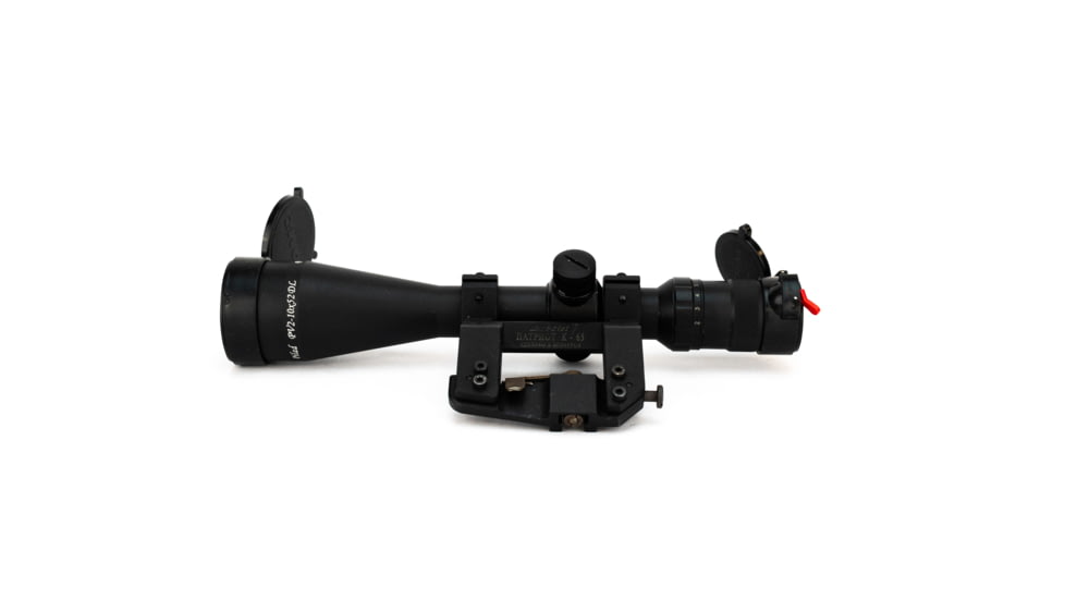 Kalinka Optics KOM 2-10x52 Illuminated 1000m Reticle Rifle Scope, 65mm Universal AK and SVD Mount, Black, GSKOM21052LP65
