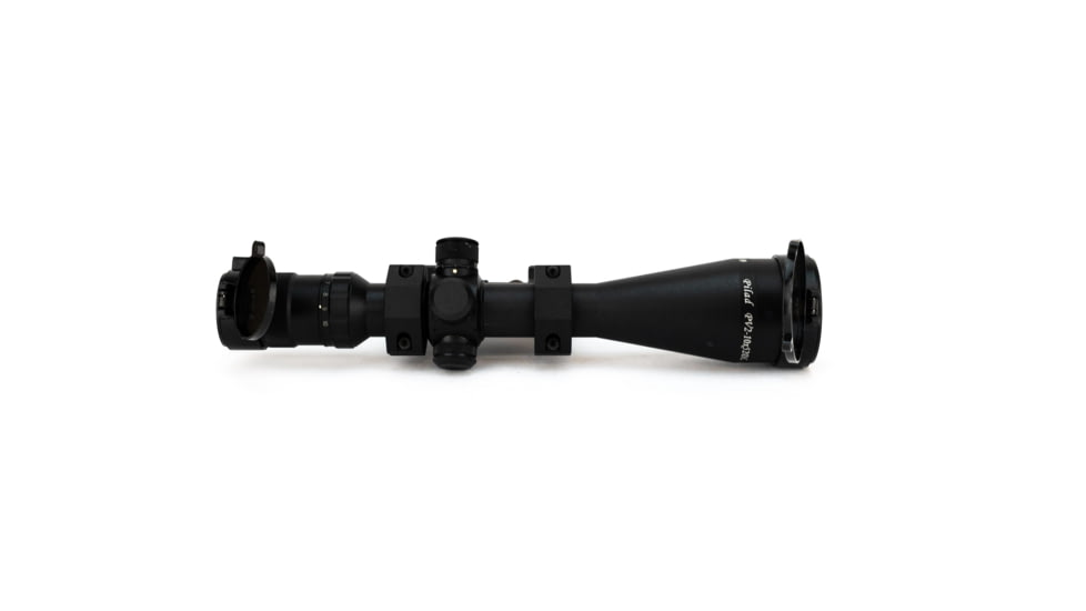 Kalinka Optics KOM 2-10x52 Illuminated 1000m Reticle Rifle Scope, 65mm Universal AK and SVD Mount, Black, GSKOM21052LP65
