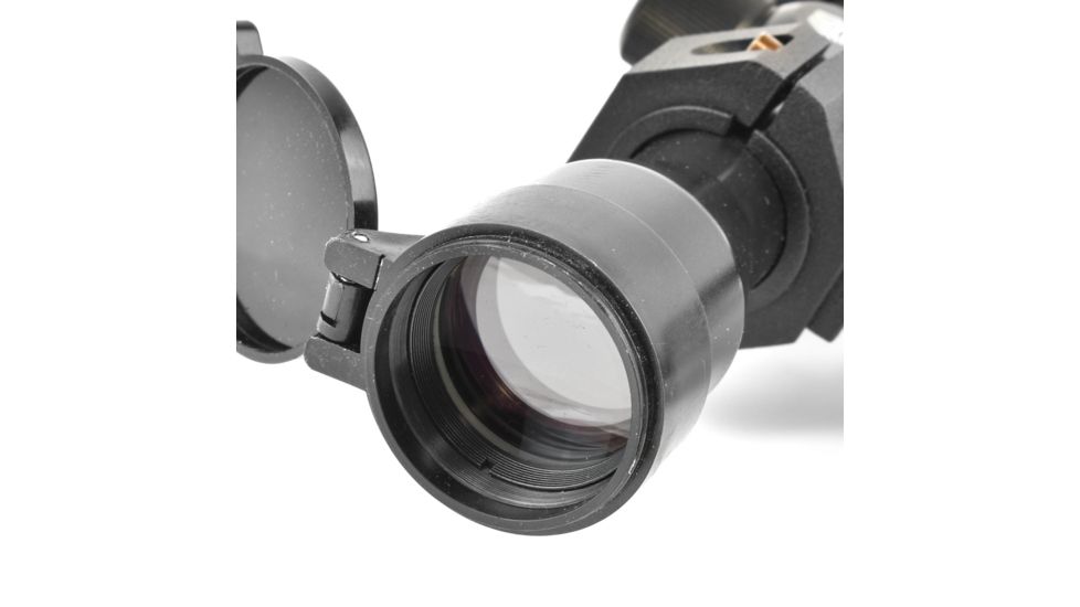 Kalinka Optics KOM 4x32 Illuminated Modern 1000m Reticle Rifle Scope w/ Focus, 65mm Universal AK and SVD Mount, Black, GSKOM432MLC65