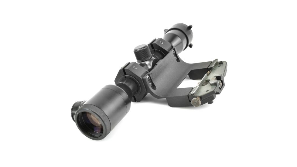 Kalinka Optics KOM 4x32 Illuminated Modern 1000m Reticle Rifle Scope w/ Focus, 65mm Universal AK and SVD Mount, Black, GSKOM432MLC65