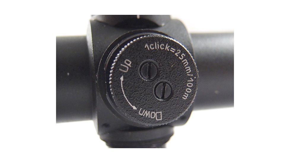 Kalinka Optics KOM 8x48 Illuminated 1000m Dragunov Reticle Rifle Scope, 30mm Super Low Profile Mount, Black, GSKOM848MLC30