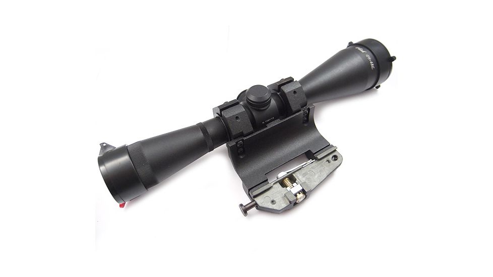 Kalinka Optics KOM 8x48 Illuminated 1000m Dragunov Reticle Rifle Scope, 47mm Universal SVD Mount, Black, GSKOM848MLC47