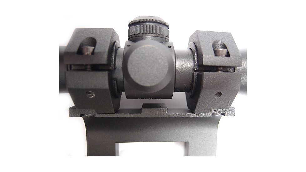 Kalinka Optics KOM 8x48 Illuminated 1000m Dragunov Reticle Rifle Scope, 47mm Universal SVD Mount, Black, GSKOM848MLC47