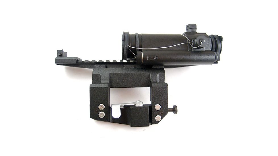 Kalinka Optics Patriot Centered Low Profile Side Mount w/ 225 mm Picatinny Rail Wing - 59mm Height, for AK, AMPX59