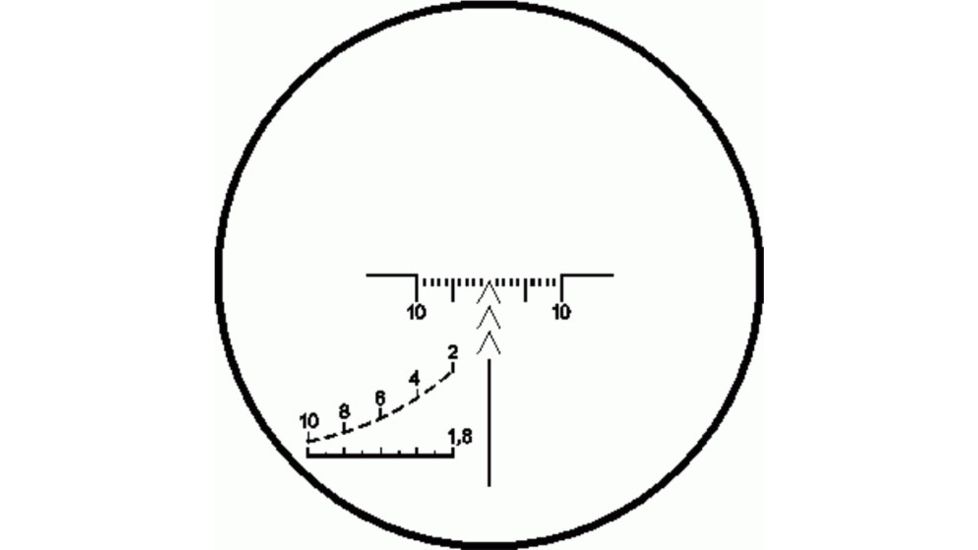 Kalinka Optics POSP 4x24 Rifle Scope, 1000m Rangefinder, AK with Sunshade, Black, GSPOSP424AK1SS