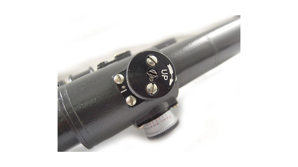 Kalinka Optics POSP 4x24 Rifle Scope, 1000m Rangefinder, AK with Sunshade, Black, GSPOSP424AK1SS