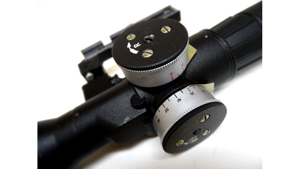 Kalinka Optics POSP 6x42 Rifle Scope, D Vari POSP PRO, Focus, 1000m Rangefinder, AK, Black, GSPOSP642DVPROAK1