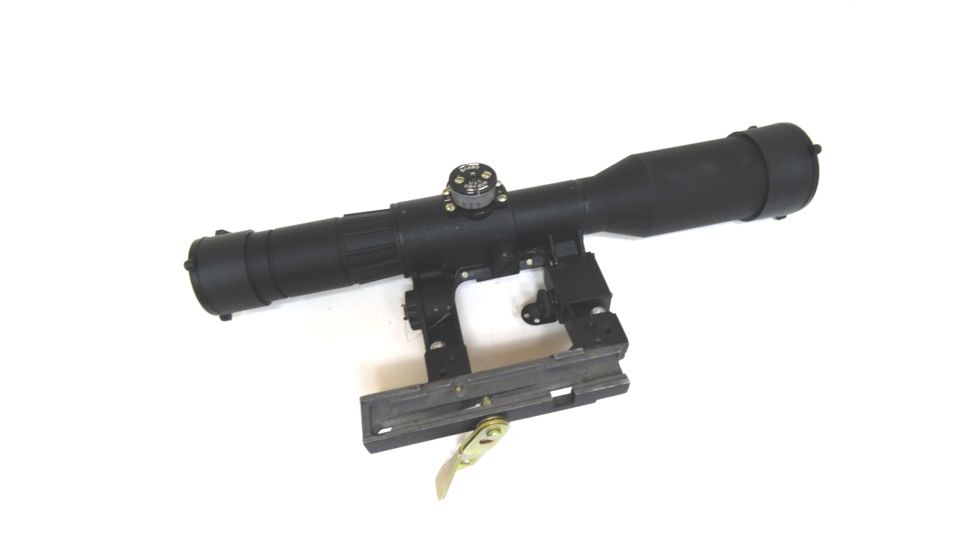 Kalinka Optics POSP 8x42 Rifle Scope, D, Focus, 1000m Rangefinder, AK, Black, GSPOSP842DAK