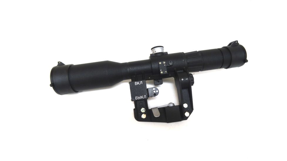 Kalinka Optics POSP 8x42 Rifle Scope, D, Focus, 1000m Rangefinder, SVD, Black, GSPOSP842DSVD