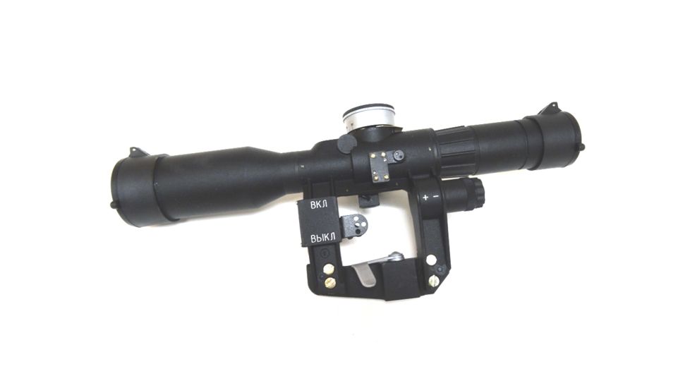 Kalinka Optics POSP 8x42 Rifle Scope, D PRO, Focus, 1000 m Rangefinder, SVD, Black, GSPOSP842DPROSVD1