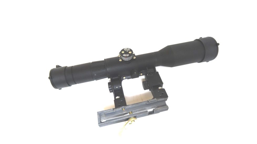 Kalinka Optics POSP 8x42 Rifle Scope, D VariPOSP, Focus, 1000m Rangefinder, AK, Black, GSPOSP842DVAK