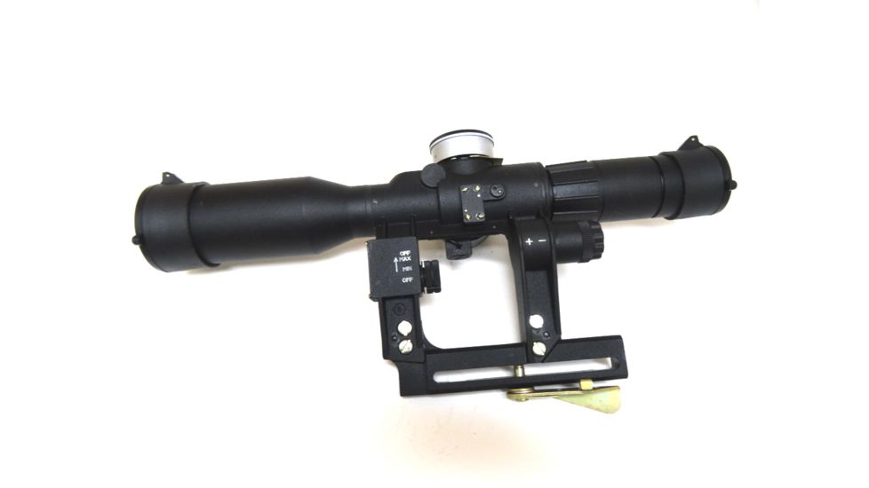 Kalinka Optics POSP 8x42 Rifle Scope, D VariPOSP PRO, Focus, 1000m Rangefinder, AK, Black, GSPOSP842DVPROAK