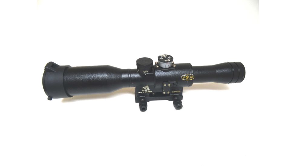 Kalinka Optics POSP 8x42 Rifle Scope, VariPOSP, 400m Rangefinder, Weaver, Black, GSPOSP842VPW4