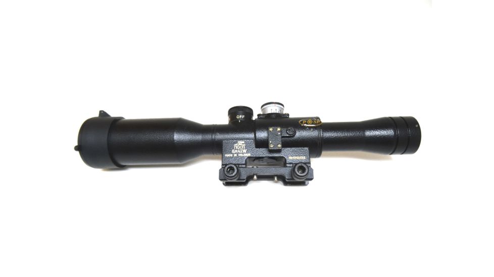 Kalinka Optics POSP 8x42 Rifle Scope, VariPOSP, 400m Rangefinder, Weaver, Black, GSPOSP842VPW4