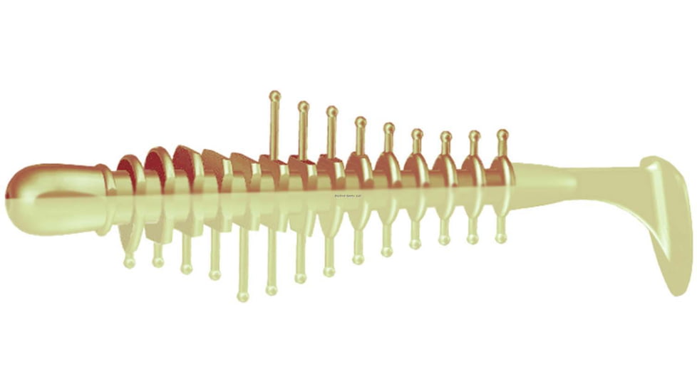 Kalins Fishing 3.8 in Tickle Shad, Ark Shad, 38TS-713