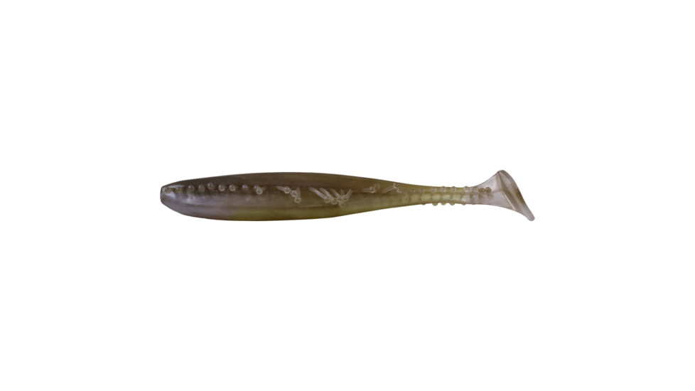 Kalins Fishing Kalin 3.8in Tickle Tail Swim Bait, 8 Pack, Arkansas Shad, 38TT8-713