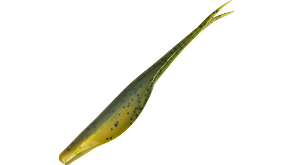 Kalins Fishing Kalin Jerk Shad Minnow Bait, 5in, Green Shiner, 10/Pack, 5JS10-700