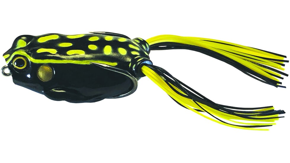 Kalin's Fishing Kalin K Poppin' Frog Topwater, 10, 2in, Night Life, KP55-NL