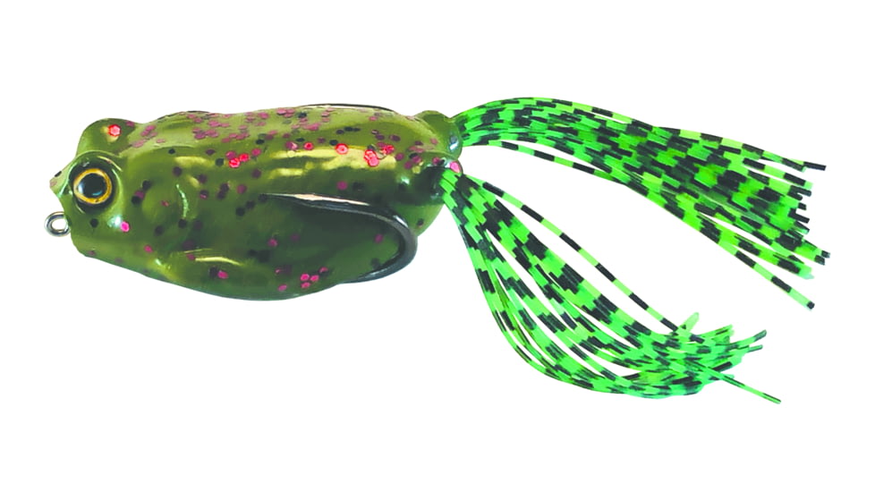 Kalin's Fishing Kalin K Poppin' Frog Topwater, 8, 2in, Splatter, KP55-SP