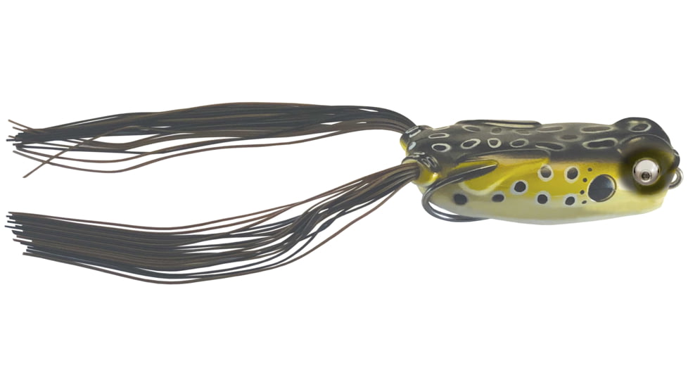 Kalin's Fishing Kalin Poppin' Rattlin' Google Eye Lily Stalker Soft Bait, 8, 2.5in, Slum Dog, PGF65-SD
