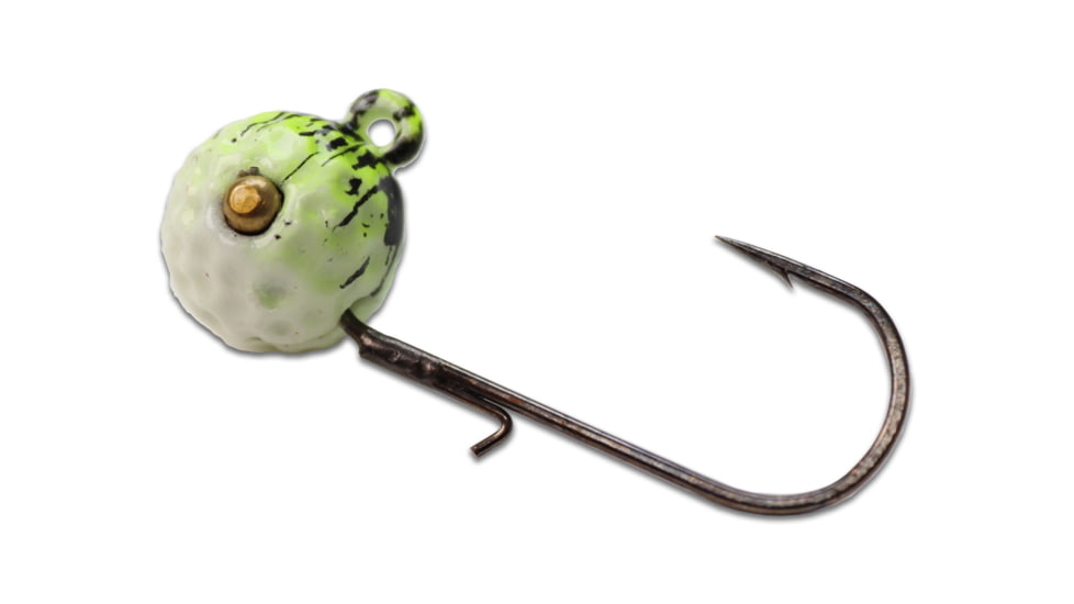 Kalins Fishing Kalin Sling Blade Jig, Chartreuse, 1/16oz, SB116-CH