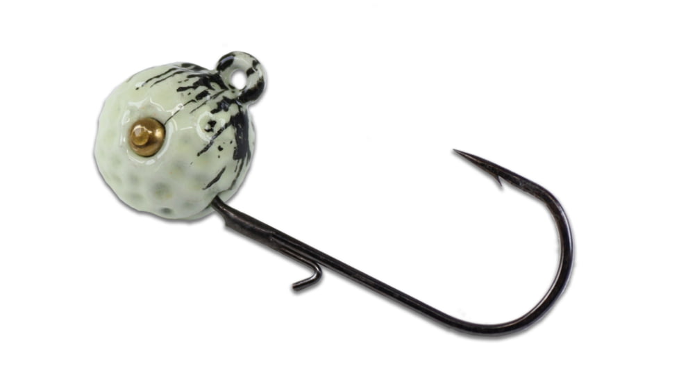 Kalins Fishing Kalin Sling Blade Jig, Glow, 1/16oz, SB116-GL