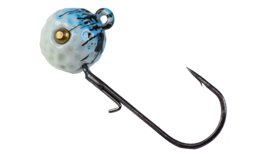 Kalins Fishing Sling Blade Jig 1/8oz, Blue, SB18-BU