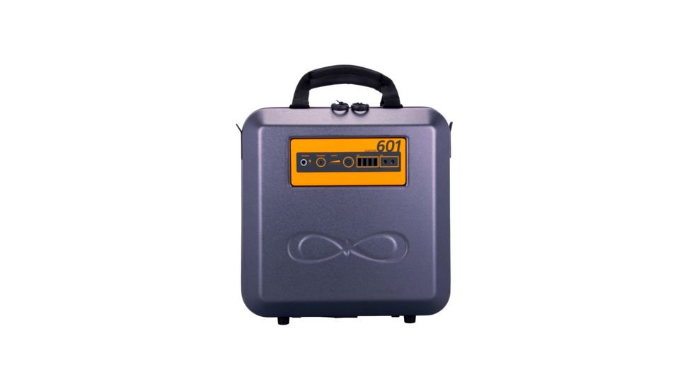 Kalisaya 558-Watt Hour Portable Solar Generator Kit, Grey, Large KP601