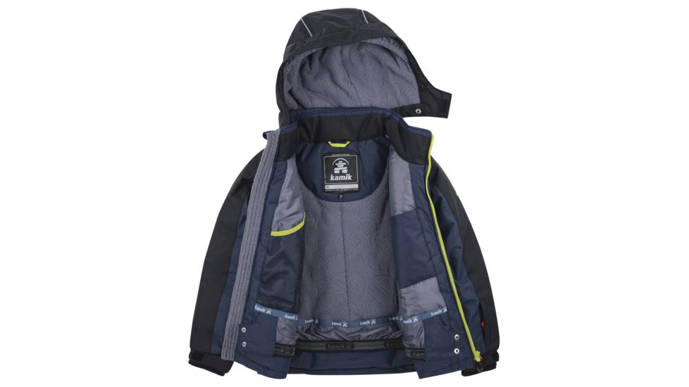 Kamik Hudson - Boys, Charcoal Black, 12, V66871-CBA-12YR-B