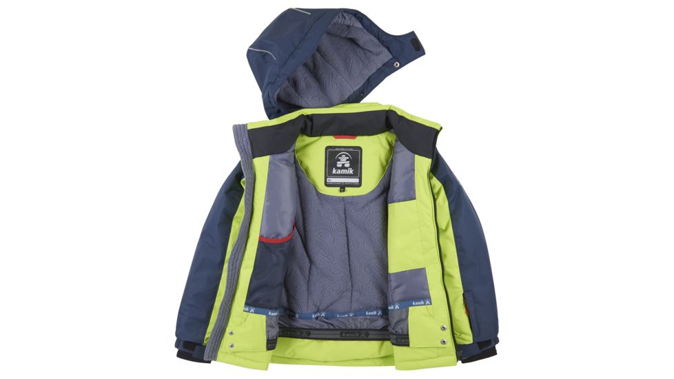 Kamik Hudson - Boys, Leaf Charcoal, 6, V66871-LFC-6YR-B